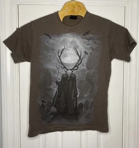 Spiral Direct Herren Horned Spirit T-Shirt Braun Medium - Bild 1 von 6