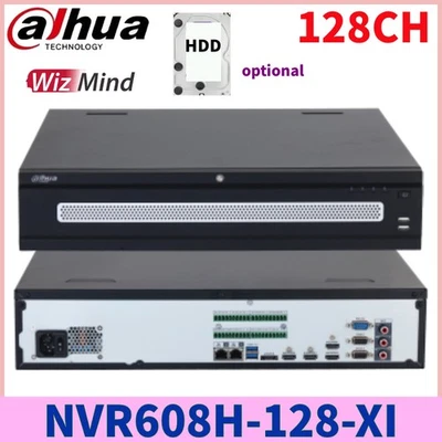 Dahua NVR608H-128-XI 32MP 128CH 2U 8HDDs WizMind Network Video Recorder SMD+ Lot - Image 1 of 4