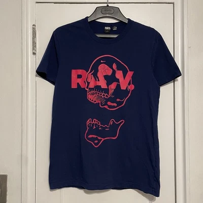Camiseta G-Star Raw Para Hombre Estampado de Calavera Azul Marino Talla Grande Foto 1 de 3