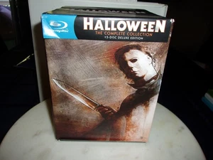 HALLOWEEN THE COMPLETE COLLECTION 15 DISC DELUXE EDITION BLU-RAY BLURAY - Imagen 1 de 5