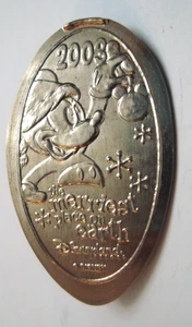 Disneyland DL0222 - 2003 Mickey Hanging Ornament -- länglich Nickel - Bild 1 von 1