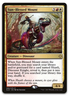 Sun-Blessed Mount #288 (LP) Ixalan XLN Magic MTG - Image 1 of 2