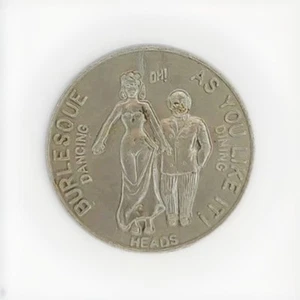 Vintage Token Burlesque Dancing As You Like It Colony Club L.A. | Free Shipping - Picture 1 of 6