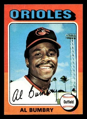 1975 Topps Mini #358 Al Bumbry Excellent+ Orioles ID:496708 - Image 1 of 2