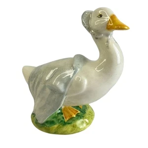 Beatrix Potter Rebeccah Puddle-Duck Vintage Figurine By Beswick - Picture 1 of 4