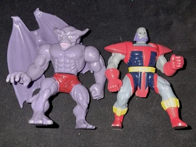 1994 Toy Biz Fantastic Four Dragon Man Action & Terrax Figure Rare Heavy Metal  - Image 1 of 4
