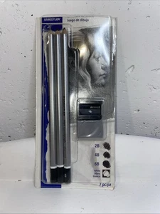 Charcoal Pencil Sketching Set 7/Pkg-Mars Lumograph - Picture 1 of 6