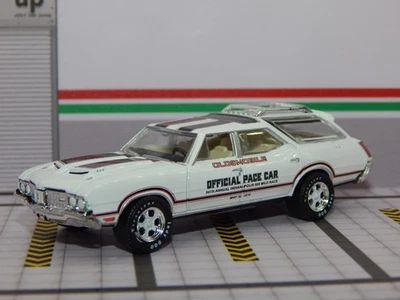 '70 1970 Oldsmobile Vista Cruiser Oficial Pace Indy 500 1/64 Diorama Réplica Foto 1 de 4