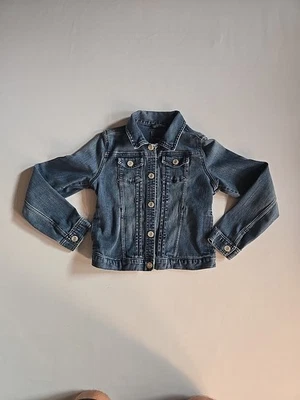 Gap Kids Long Sleeve Button Up Casual Denim Jacket Girls Size Large L Blue - Image 1 of 4