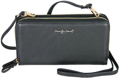 Jennifer Jones Umhängetasche 2in1 Geldbörse und Handytasche bis 7 Zoll mit RV - Bild 1 von 4