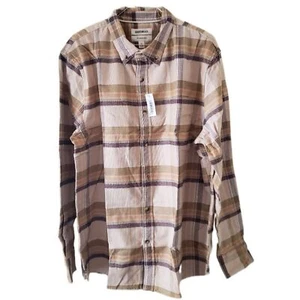 New Goodthreads Men's Slim-Fit Long-Sleeved Plaid Shirt with Pocket - Picture 1 of 4