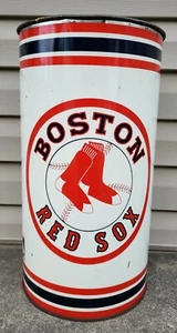 Cubo de basura vintage 1968 Boston Red Sox Grandes Ligas promoción béisbol - Imagen 1 de 12