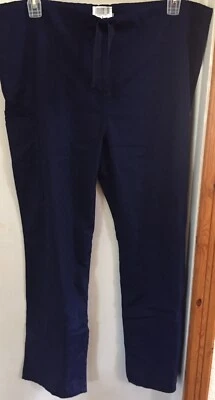Uniform Advantage Scrubs Navy Medium Men Women Pants Medical Nursing Pants - Image 1 of 4