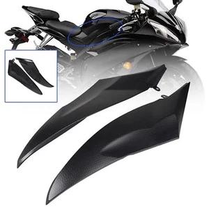 Motorcycle Gas Tank Side Cover Panel Fairing Trim Cowl For Yamaha YZF R6 2006-07 - Picture 1 of 13