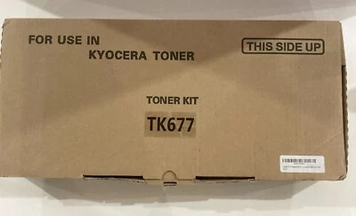 Cartucho de toner laser preto compatível com TK-677 para impressora Kyocera Mita Km3060 - Imagem 1 de 4
