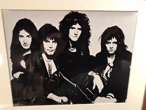 Queen - Gerahmtes 8 x 10 Farbfoto Hochglanz Foto s/w - Bild 1 von 4