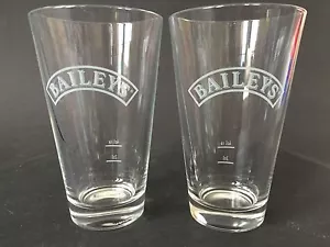 2x Baileys Irish Cream Glas Gläser Longdrink Cocktail Gastro 2er Set - Picture 1 of 2