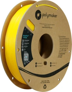 Polymaker PolyFlex TPU95 95A Yellow 1.75mm 750g 3D Printer Filament TPU - Picture 1 of 3