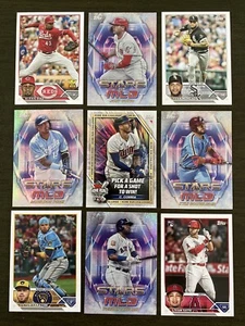 ( U SELECT CARDS ) 2023 BASEBALL SINGLES + INSERTS 365-660 🔽 - Picture 1 of 4