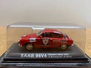SAAB 96V4 SWEDEN RALLY 1972 SOUS BLISTER 1/43 N5 - Imagen 1 de 4