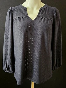 Only 3/4 Arm Shirt Style No.: 15293379 Dunkelblau - Bild 1 von 3