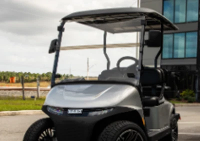 Parabrisas tintado EZGO RXV 2024 con junta de goma para carros con tapa modular EE. UU. Foto 1 de 2