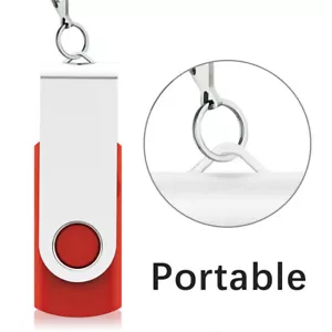 Unidad flash giratoria de metal Kootion 128 GB USB2.0 para PC portátil - Imagen 1 de 13