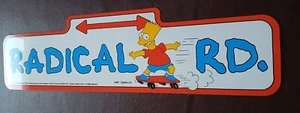 Letrero de pared radical Bart Simpson - Imagen 1 de 2