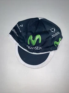 Cappello/cappello da squadra ciclistica vintage Movistar usato - Foto 1 di 6