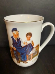 Norman Rockwell Museum - The Lighthouse Keeper's Daughter - 1982 Authentic Mug - Picture 1 of 5