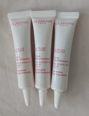 3 Clarins UV Plus Anti-Pollution Ecran Sunscreen SPF 50 Broad Spectrum 0.3 oz - Image 1 of 2