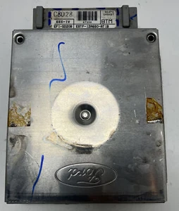 1988-1991 F-150 F-250 5.8L Engine Control Unit ECU E9TF12A650AT1B Module 10 14E4 - Picture 1 of 10