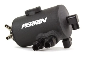 Perrin Performance Black Air Oil Separator for Subaru STI 08-14 w/ Front Mount - Bild 1 von 5