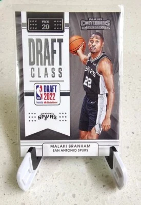 2022-23 Panini Contenders - 2022 Draft Class Contenders #6 Malaki Branham (RC) - Image 1 of 2