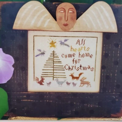 Theron Traditions Woodland Christmas Heartfelt Sentiments Cross Stitch Pattern - Image 1 of 4