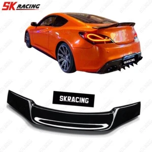 Alerón trasero de rendimiento negro brillante para Hyundai Genesis Coupe 09-16 - Imagen 1 de 14
