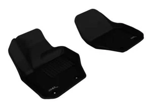 3D MAXpider Fits 2010-2018 Volvo XC60/S60/V60 Kagu 1st Row Floormat - Black - Picture 1 of 5