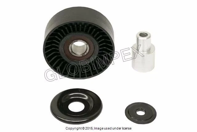 For Porsche 911 Boxster Cayman '99-'08 LOWER Drive Belt Idle Roller MUBEA OEM - Image 1 of 1