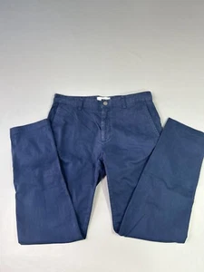 Spoke Chinos 30 X 30 Straight Leg Blue Smart Casual Build B Men’s Trousers - Picture 1 of 13