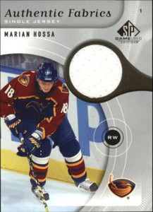 2005-06 SP Game Used Authentic Fabrics #AFHO Marian Hossa - NM-MT