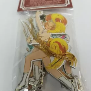 Vintage Sonja Henie Shackman Weihnachtsschmuck Urlaub Skater New Old Stock - Bild 1 von 6