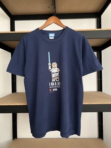 Camiseta De Colección 2007 Star Wars Lego Luke Skywalker Azul Marino Talla L - Imagen 1 de 16