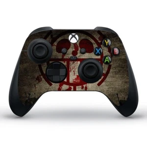 Xbox series X S Controller Skin Sticker Decal Vinyl Wrap Horror Blood Sign - Picture 1 of 1