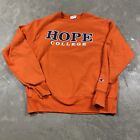 Sweat-shirt Hope College Champion Reverse Weave M Holland Michigan