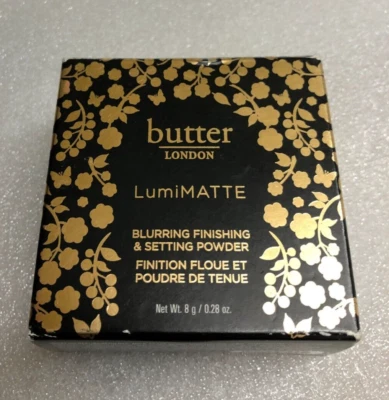 NUEVO BUTTER LONDON ~ POLVO DE ACABADO Y AJUSTE DE DESENFOQUE LUMITATTE ~ BRONCEADO / PROFUNDO Foto 1 de 2