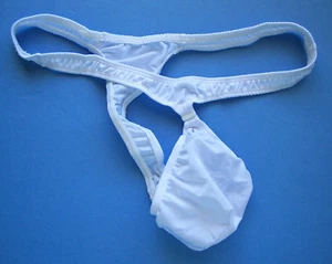 K1505A HOT SEXY MEN SWIM THONG POUCH CLIP EASY TAKEOFF  - Picture 1 of 4