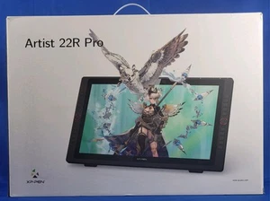 XP-Pen Artist 22R Pro Graphique Dessin Tablette Écran Inclinaison 60° 8192 Niveaux Occasion - Photo 1/13