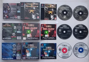 COMMAND & CONQUER & RED ALERT & RETALIATION ALLE 3 PS1 SPIEL ORIGINAL BLACK LABEL - Bild 1 von 10