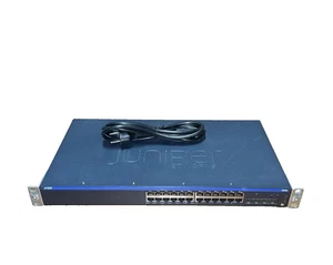 Juniper EX2200-24T-4G 24-Port Gigabit Ethernet Switch 4x 1G SFP - Picture 1 of 3