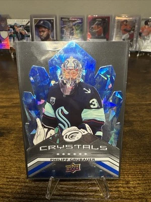 2021-22 Upper Deck Ice - Ice Crystals Philipp Grubauer #IC-26 - Image 1 of 2